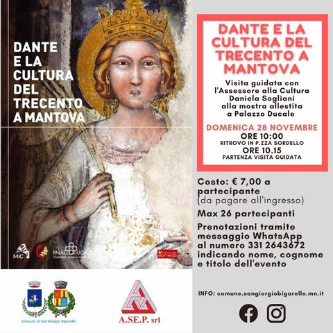 Dante e la cultura del 300 a Mantova: visita guidata